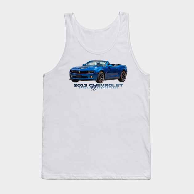 2013 Chevrolet Camaro SS Convertible Tank Top by Gestalt Imagery